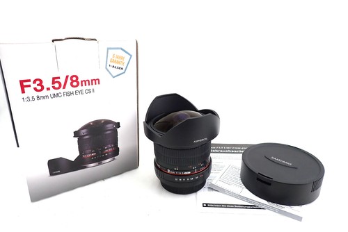 Samyang 8mm umc fisheye - f3.5,