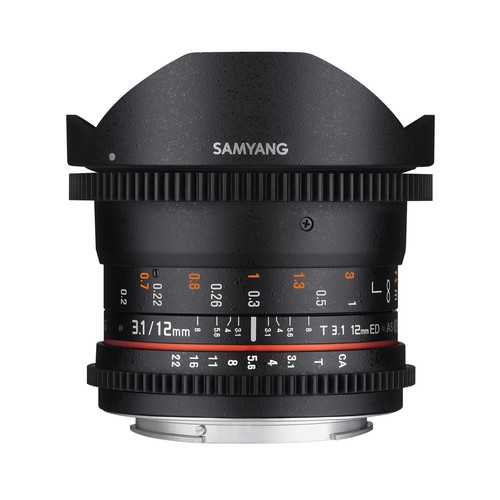 Samyang obiettivo fish eye - obiettivo, fish-eye