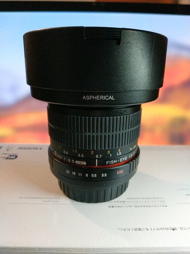 Samyang obiettivo fisheye - fisheye, 8