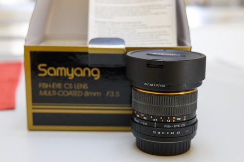 Obiettivo samyang fisheye - obiettivo,