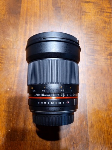 Rokinon samyang 2 - rokinon, f/2.0