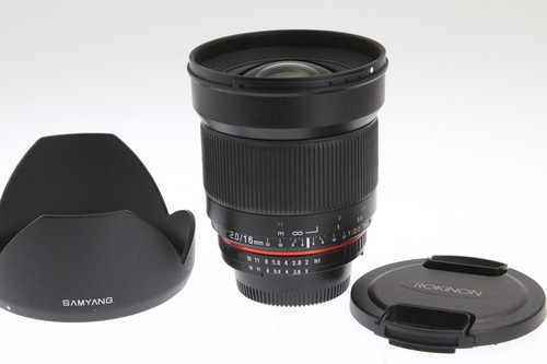 Quasi nuovo samyang 16 - 16, mm