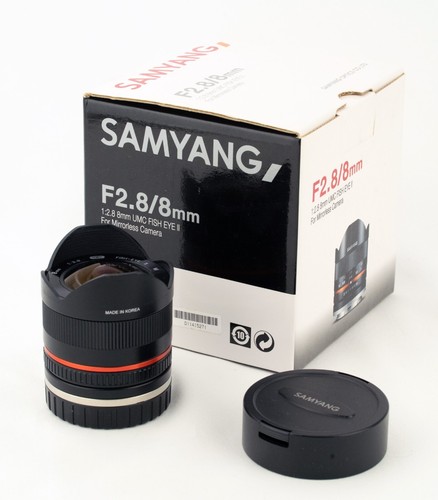 Samyang 8mm umc fish eye - samyang, f2.8