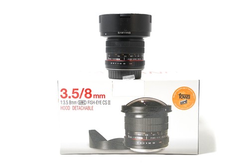 Obiettivo manuale samyang 8mm - obiettivo,