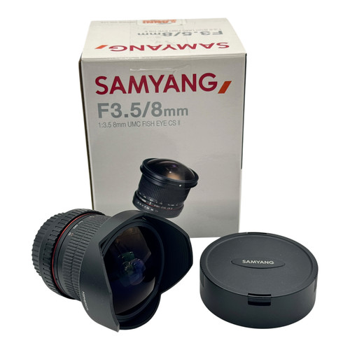 Obiettivo samyang 8mm umc - obiettivo,