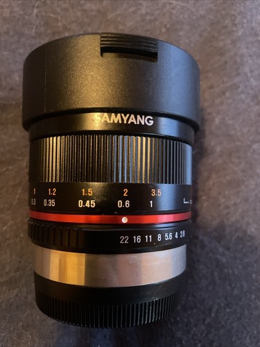 Samyang 3 8 fisheye - 8, mm