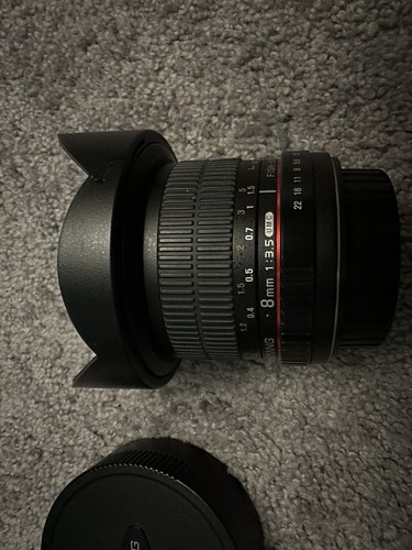 Obiettivo samyang 8mm - 8mm, f/3.5